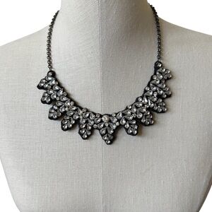 Elegant Silver Statement Necklace